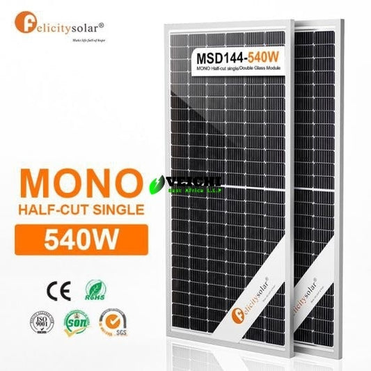 540W High Efficiency Best Home Solar Energy Panel